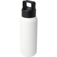 Floso Astra Stainless Steel 600ml Insulated Water Bottle in White