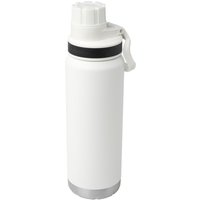 Floso Fortis Stainless Steel 700ml Insulated Water Bottle in White