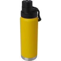 Floso Fortis Stainless Steel 700ml Insulated Water Bottle in Yellow