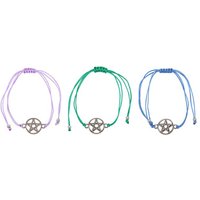 Coven Sisters Pentagram Bracelet