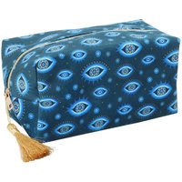 Something Different All Seeing Eye Toiletry Bag in Blue