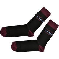 West Ham United FC Women's Irons Forever Blowing Bubbles Socks in Jet Black | Size: 8-11