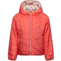 Trespass Girl's Dessie Reversible Padded Jacket in Orange | Size: 2-3 Years
