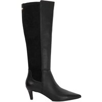 Sultry Leather Knee High Boots
