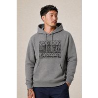 Zoo York Men's City Rides Hoodie in Grey | Size: 4XL