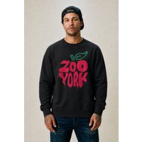 Zoo York Men's Big Apple Crew Sweat in Black | Size: Large