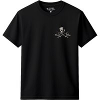 Salt Life Men's Skull & Poles T-Shirt in Black | Size: 2XL