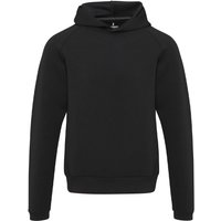 Elevate Men's Danali Interlock Sports Hoodie in Black | Size: 2XS