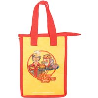 Steven Rhodes Eat Your Worries Lunch Bag in Bright Yellow