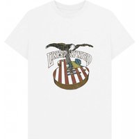 Lynyrd Skynyrd Men's Guitar T-Shirt in White | Size: Large