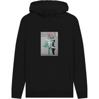 Christmas Tree Banksy Hoodie