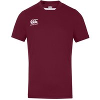 Canterbury Club Dry T-Shirt in Maroon | Size: 12 Years