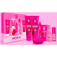 Give Me Cosmetics Full Pink Hair Care Strengthen & Repair Gift Set - Argan & Coconut Oil