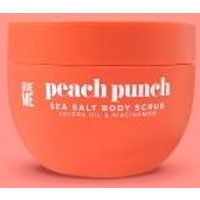 Give Me Sea Salt Body Scrub Exfoliator - Peach Punch - 300g in Orange