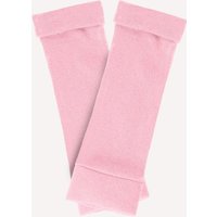 Turtle Doves Women's Cashmere Fingerless Gloves in Light Pink