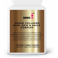 Meno Hair Skin Nails Capsules Premium Beauty Supplement with Biotin in White