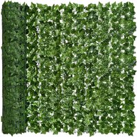 AKA Decorative Artificial Ivy Leaf Green Hedge Fence Screen Roll