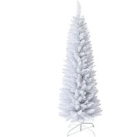 8ft Wrapped Slim Pencil Artificial christmas tree stand cm x 60 cm