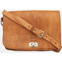 Berber Leather Women's 'The Kenitra' Cross-body Bag in Tan
