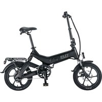 Riley Scooters Riley RB1 Folding Electic Bike (Lightweight, Portable, TFT Display) in Black
