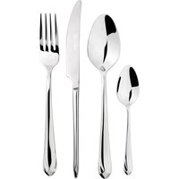 Glim & Glam Cutlery Sets Stainless Steel 18/8 24pc Set Catering Versailles in Silver