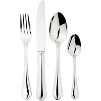 Glim & Glam Cutlery Sets Stainless Steel 18/8 16pc Set Catering Alhambra in Silver
