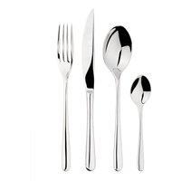 Glim & Glam Cutlery Sets Stainless Steel 18/8 32pc Set Catering Sphere in Silver