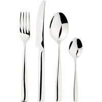 Glim & Glam Cutlery Sets Stainless Steel 18/8 24pc Set Catering Simplicity in Silver