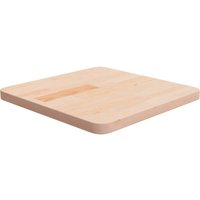 Berkfield Home Square Table Top 40x40x2.5 cm Untreated Solid Wood Oak in Brown