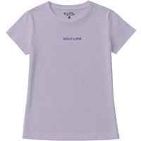 Salt Life Women's Sunset Beach T-Shirt in Lavender | Size: Small