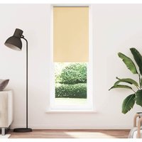 Berkfield Home Roller Blind Blackout Beige 75x230 cm Fabric Width 70.7 cm Polyester