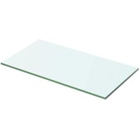 Berkfield Home Shelf Panel Glass Clear 50x20 cm