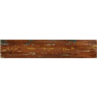 Berkfield Home Table Top 180x20x2.5 cm Rectangular Solid Wood Reclaimed in Brown