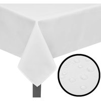 Berkfield Home 5 Tablecloths White 100 x 100 cm