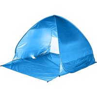Hygrad Built to Survive Portable Pop Up Beach Canopy Camping Tent in Blue