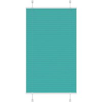 Berkfield Home Pleated Blind Petrol Green 75x150 cm Fabric Width 74.4 cm Polyester