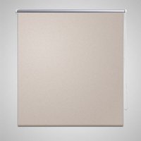 Berkfield Home Roller Blind Blackout 80 x 230 cm Beige