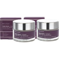dr. Eve Ryouth Women's Snake Venom + Collagen Wrinkle Day Moisturizer 50ml + Snake Venom + Collagen Wrinkle Filler Night Moisturizer 50ml in White