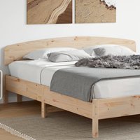 Berkfield Home Headboard 200 cm Solid Wood Pine in Brown