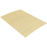 Berkfield Home Slatted Bed Base with 24 Slats 120x200 cm in Brown