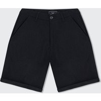 Walker & Hunt Men's Super Stretch Short - Khaki in Black | Size: 30