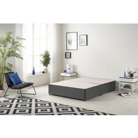Somnior Ziggy Platform Bed Base in Charcoal | Size: Single