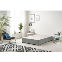 Somnior Ziggy Platform Bed Base in Silver | Size: Super King