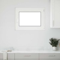 Berkfield Home Basement Window RISOR 90x60 cm Tilt&Turn DIN Right Anthracite