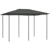 Berkfield Home Gazebo 3x4x2.6 m Anthracite 160 g/m ² in Black