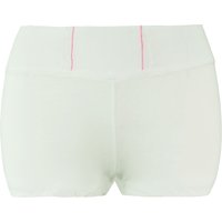Champion Women's White Plain Sports Cotton Shorts | Size: Large