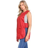 MyShoeStore Women's Tabard in Red | Size: Small