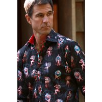 Dartboard Pinup Print Shirt