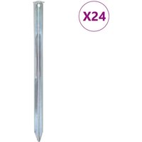 Berkfield Home Tent Pegs 24 pcs 30 cm √ò20 mm Galvanised Steel