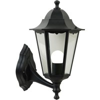 Nordlux Cardiff Outdoor Wall Light Black Metal Garden E27 IP44 Mains